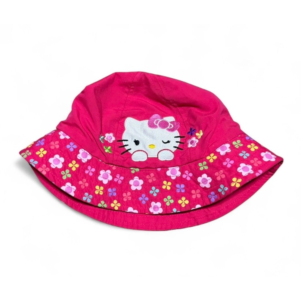 Y2K hello kitty girls sun hat